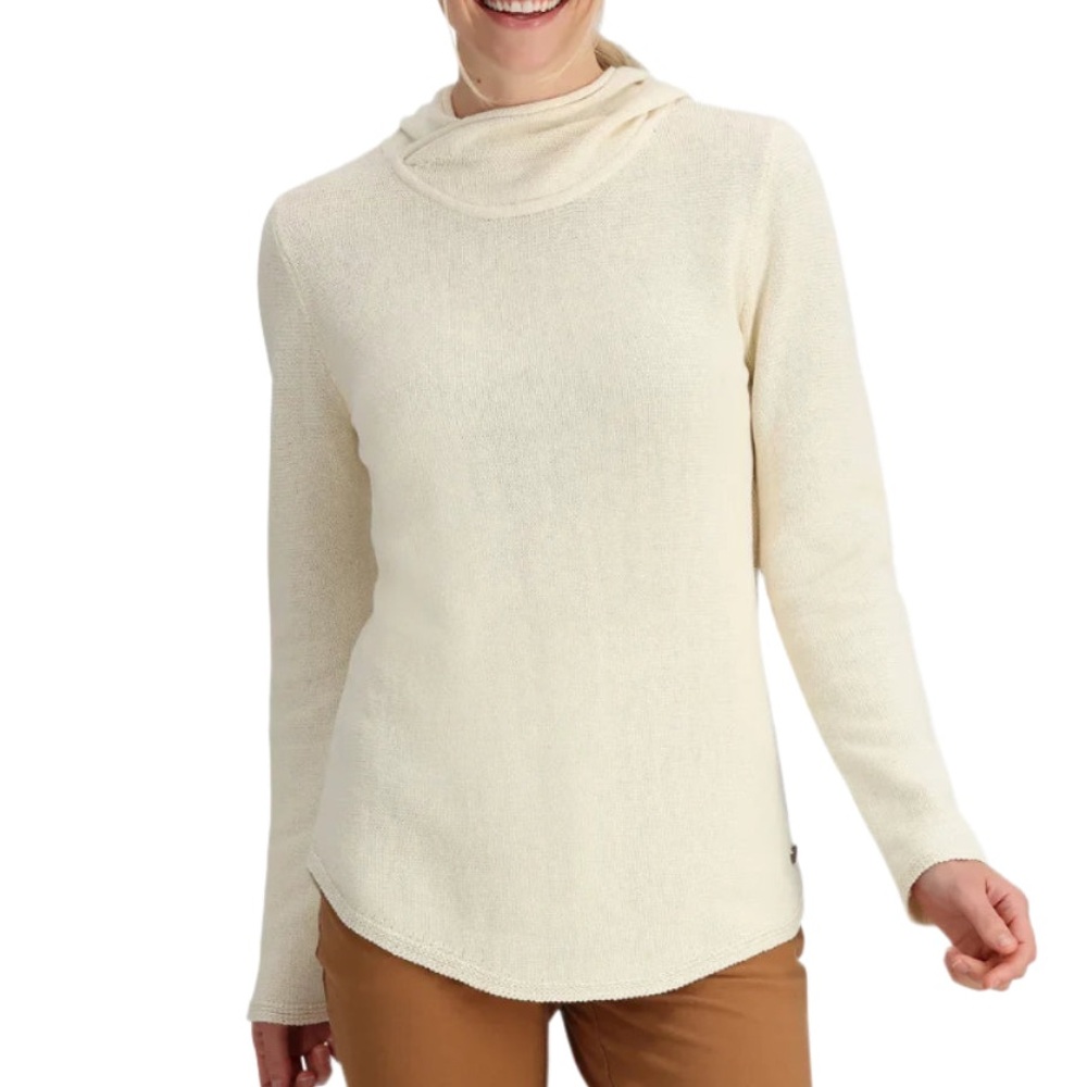 Royal Robbins Women's Pullover Headlands Hemp Cotton Hoodie NWT Undyed Sz Small